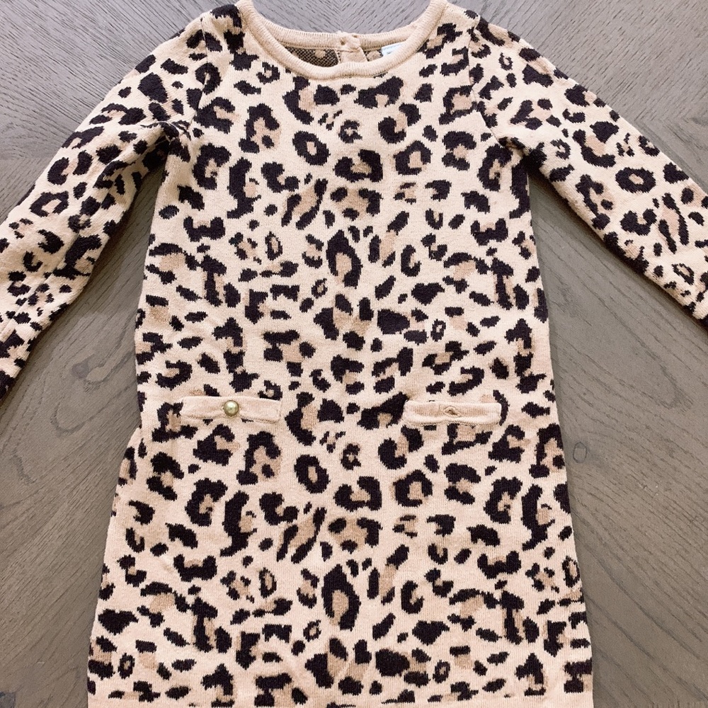 Janie and Jack leopard print dress - Picture 1 of 4